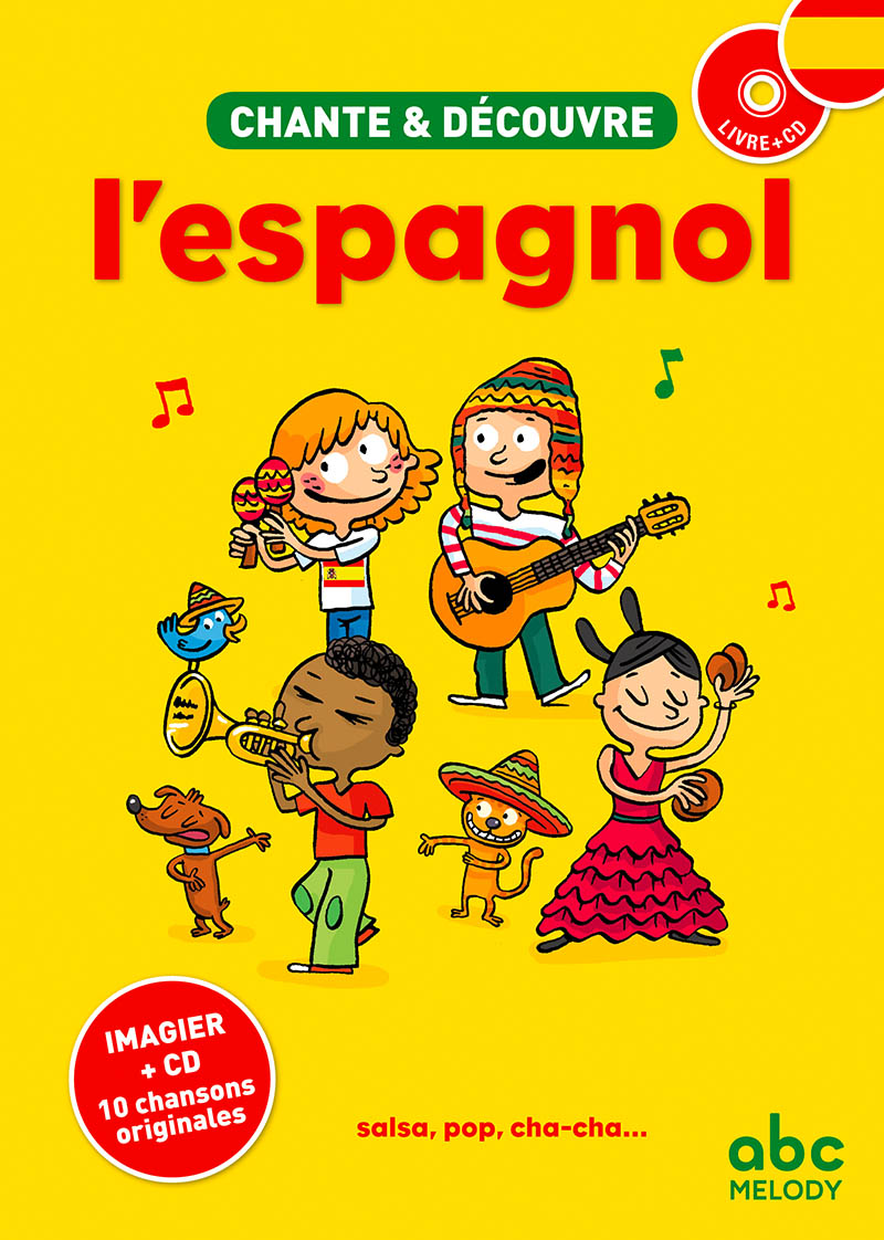 Livre Sonore ABC Espagnol, Livre Sonore Pour Enfants, Animaux
